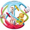 Sophie la Girafe Set 2 Tendine Parasole Auto Neonato Dalla Nascita Set | Universali | protezione UV auto | apertura finestrino possibile | motivi Sophie | lavabile lavatrice 30° | accessorio auto