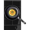 Cecotec Piano Cottura a Gas a 1 Fuoco Bolero Squad G 1400F Glass Black. 3.4 kW, Triplo Anello, Vetro Nero, Griglie Ghisa, WOK, Accensione Elettronica, Sistema Sicurezza, Conversione a Gas Butano