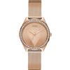 Guess Orologio Analogico Quarzo Donna con Cinturino in Acciaio Inox W1142L4