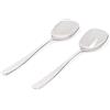 Alessi AJM22/14 KnifeForkSpoon Posate per Insalata in Acciaio Inossidabile 18/10 Lucido