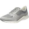 Geox D Sukie, Scarpe da Ginnastica Donna, Grigio Chiaro, 37 EU