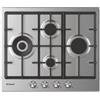Candy Piano Cottura da Incasso a Gas 60 cm 4 Fuochi Acciaio Inox Griglie in Ghisa ESSENZA Candy CHG6DWEX - 33802779