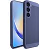 Moozy VentiGuard Cover per samsung s23, Custodia per samsung s23, Traspirante con Motivo Perforato per Circolazione dell'Aria, Cover per galaxy s23, Blu