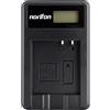 Norifon CGA-S008A LCD USB Caricatore per Panasonic DMC-FS20, DMC-FS5, HM-TA1, SDR-S26, Lumix DMC-FS3, DMC-FX30, DMC-FX35, DMC-FX36, DMC-FX37, DMC-FX38, DMC-FX500, DMC-FX520 Fotocamera e Altro
