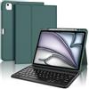 SENGBIRCH Custodia con Tastiera per iPad Air 13 con chip M3 2025 / Air 13 M2 2024, Italiano QWERTY Tastiera Bluetooth Magnetica Staccabile per iPad Air 13'' M3 2025/Air 13'' M2 2024, Verde scuro