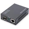 ‎DIGITUS DIGITUS 10 Gigabit Ethernet Media Converter, SFP supports 1G, 2.5G, 5G and 10G,
