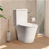 evineo ineo SET WC con scarico sifonico a pavimento con cassetta di scarico esterna,, BE0968WH+BE0969WH, ineo bianco [WC > WC a Pavimento]