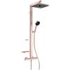 Ideal Standard Alu+ colonna doccia con termostatico, BE210RO, Alu+ oro rosa opaco [Rubinetteria Bagno > Colonne Doccia]
