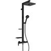 Ideal Standard Alu+ colonna doccia, miscelatore monocomando, BE204XG, Alu+ silk black [Rubinetteria Bagno > Colonne Doccia]