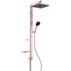 Ideal Standard Alu+ colonna doccia per rubinetteria, BE213RO, Alu+ oro rosa opaco [Rubinetteria Bagno > Colonne Doccia]