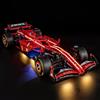 MENZAVA Kit di Illuminazione a LED Compatibile con LEGO Monoposto F1 Ferrari SF-24 42207 Technic Modello da Costruire - Set di luci per a LED Il Modello (Non includere Il Modello)