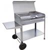 Mille Achille Large - Barbecue in acciaio inox artigianale a carbone - 67,5x37cm