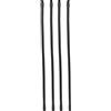 FTVOGUE 4 Pezzi Flessibile Braccio a Collo di Cigno Tubo Tubo Alluminio Calibro 10 Mm Lampada da Tavolo Lampada da Tavolo Raccordi per Illuminazione (40 cm)