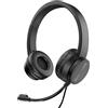 Vultech Cuffia VTech HS-03 a padiglione per Gaming 3.5mm con microfono Nero [HS-03]