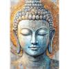 QENSPE Pittura Diamante, Diamond Painting Kit per Adulti, 5D Rotondo Diamonds Art Ricamo Kit Completo, Parete da Letto Decor 30x40cm, Faccia di Buddha