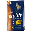 Prolife Dog DualFresh Adult Medium Large Bufalo, Agnello e Riso - Sacco Da 12 kg, Sacco Da 12 Kg