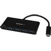 StarTech HB30C4AFPD 4x USB3.0, 1x USB-C PD, schwarz