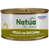 Natua KIT 6x Natua Natural Jelly Pollo e Zucchine per Gatti - 150 g, 6 pezzi - PREZZO A CONFEZIONE
