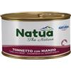 Natua KIT 12x Natua Natural Jelly Tonnetto e Manzo 85g per Gatti - 85 g, 12 pezzi - PREZZO A CONFEZIONE