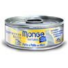 Monge Natural Petto di Pollo e Mais Umido per Gatti 80 g - 80 g, 12 pezzi