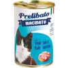 Unipro Prelibato Macinato con Tonno e Salmone per Gatti - 400 g, 6 pezzi
