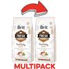 Brit Care KIT 2x Brit Fresh Tacchino e Piselli Fit & Slim Adult per Cani - 2.5 Kg, 2 pezzi - PREZZO A CONFEZIONE