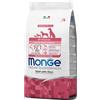 Monge Puppy & Junior Manzo e Riso - 2.5 Kg, Singola