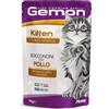 Gemon Kitten Bocconcini con Pollo per Gattini - 100 g