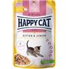 Happy Cat Kitten al Pollo - 85 g, 12 pezzi