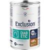 Exclusion Diet KIT 12x Exclusion Vet Diet Diabetic All Breeds Adult Umido Maiale e Piselli per Cani - 200 g, 12 pezzi - PREZZO A CONFEZIONE