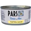 Pars KIT 12x Pars Monoproteico Filettini al Naturale Tonno con Aloe per Cani e Gatti 85gr - 85 g, 12 pezzi - PREZZO A CONFEZIONE