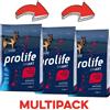 Prolife KIT 3x Prolife Smart Adult Medium/Large Manzo e Riso per Cani - 12 Kg, 3 pezzi - PREZZO A CONFEZIONE