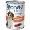 Monge Fresh Adult Anatra Umido per Cani - 400 g, Singola