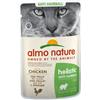 Almo Nature Cat Holistic Anti Hairball con Pollo per Gatti 70gr - 70 g - KIT 12x, 12 pezzi