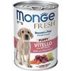 Monge Fresh Puppy Vitello con Ortaggi Umido per Cuccioli - 400 g, Singola