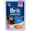 Brit Care Brit Premium Sterilised Filetti di Salmone per Gatti - 85 g, Singola
