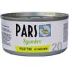Pars KIT 12x Pars Monoproteico Filettini al Naturale Sgombro per Cani e Gatti 85gr - 85 g, 12 pezzi - PREZZO A CONFEZIONE