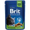 Brit Care Brit Premium Sterilized Pezzi di Pollo per Gatti - 100 g, Singola
