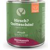Herrmann's Manufaktur KIT 12x Herrmann's Selection Cervo con Patate e Mele per Cani - 800 g, 12 pezzi - PREZZO A CONFEZIONE