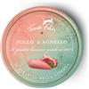 Terra Felis Pollo e Agnello Adult Umido per Gatti - 80 g, Singola
