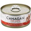 Canagan Tonno con Granchio Umido per Gatti 75gr - 75 g, Singola