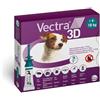 Ceva Salute Animale Vectra 3D Antiparassitario Cane 4 -10kg - 3 Pipette