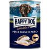 Happy Dog Pesce Bianco Puro per Cani - 400 g, Singola