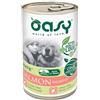Oasy Umido Monoproteico Salmone per Cani 400gr - 400 g, Singola