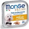 Monge KIT 16x Monge Fresh Adult Pollo Umido per Cani - 100 g, 16 pezzi - PREZZO A CONFEZIONE