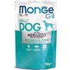 Monge KIT 12x Monge Bocconcini Grill con Merluzzo per Cani - 100 g, 12 pezzi - PREZZO A CONFEZIONE