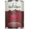Canagan Venison & Wild Boar Stew Umido per Cani - 400 g, Singola