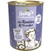 Betty's Landhausküche Renna e Patate Umido per Cani - 400 g, Singola
