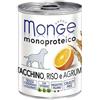 Monge Monoprotein Tacchino, Riso e Agrumi per Cani 400gr - 400 g, Singola
