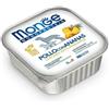 Monge Monoprotein Pollo con Ananas per Cani 150gr - 150 g, Singola